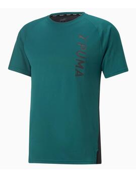 Camiseta Puma FIT SS TEE, Varsity Green