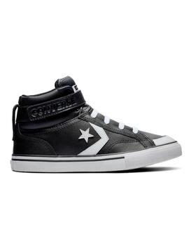 Zapatilla Converse Pro Blaze Strap HI Leather Blck