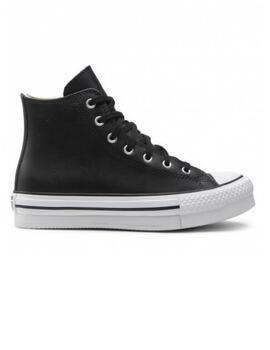 Zapatillas Converse CT AllStar Plat Piel Negro Jr