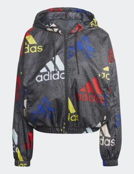 Cortavientos Adidas W BLUV Q3 WB B