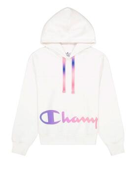 Sudadera Champion Hooded Sweatshirt blanca