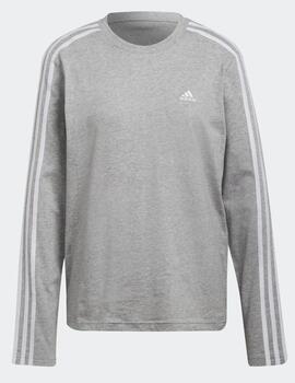 Camiseta Adidas W 3S LS T