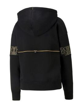 Sudadera Puma Power Deco Glam Hoodie Black