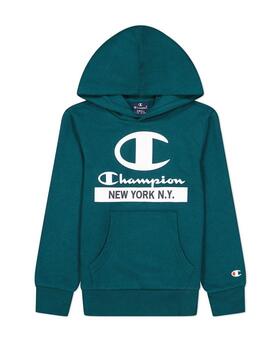 Sudadera Champion Hooded Infantil Verde