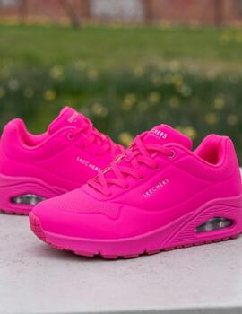 Zapatilla Skechers UNO - Night Shades (rosa)