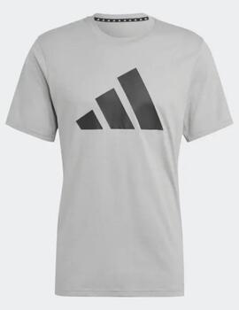 Camiseta Adidas M TR-ES FR LOGO Tee Gris