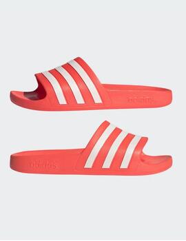 Chancla Adidas Adilette Aqua fluor naranja