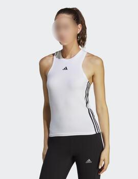 Camiseta sin mangas Adidas TR-ES 3S TANK Blanco