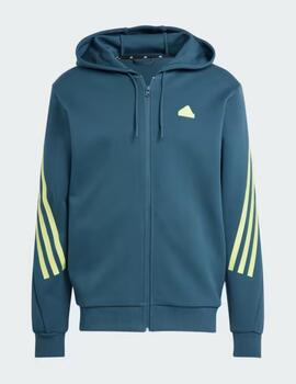 Sudadera Adidas Future Icons M FI 3S FZ verde