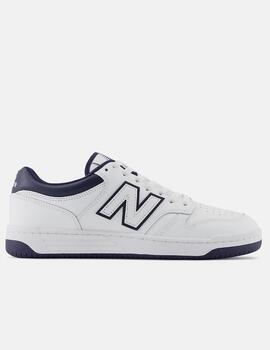 Zapatilla NB 480 White piel