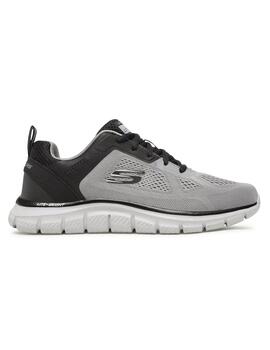 Zapatilla Skechers TRACK Broader Gris/Negro