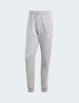 Pantalón Adidas M 3S FL TC PT Tapered Cuff Gris