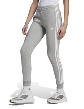 Pantalón Adidas W 3S FL c PT Gris