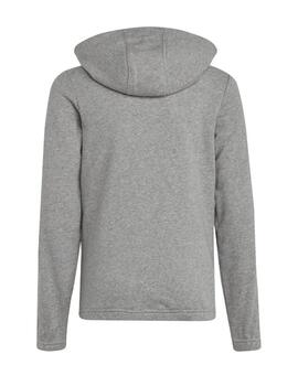 Sudadera Adidas G 3S FZ HD gris