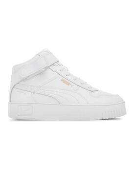 Zapatilla Puma Carina Street Mid White