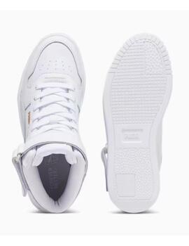 Zapatilla Puma Carina Street Mid White