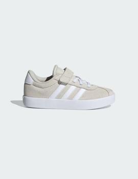 Zapatilla Adidas VL COURT 3.0 EL C Inf Beis