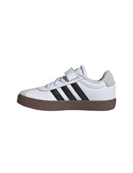 Zapatilla Adidas VL COURT 3.0 EL C Blanco Caramelo