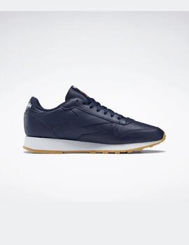 Zapatilla Reebok Classic Leather Marino