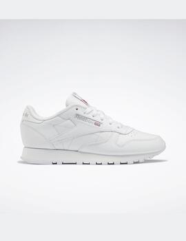 Zapatilla Reebok W Classic Leather Blanco