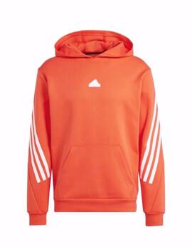 Sudadera Adidas M FI 3S HD BriRed