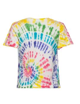 Camiseta Champion Tie-Dye Croptop W Rainbow