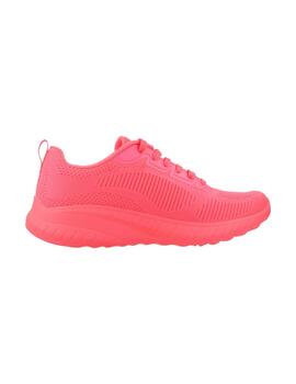 Zapatilla Skechers BOBS SQUAD CHAOS Coral Neon