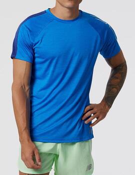 Camiseta NB Printed Fast Flight Short Sleeve