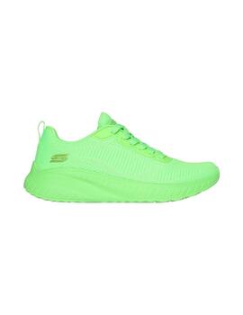 Zapatilla Skechers BOBS SQUAD CHAOS Lime