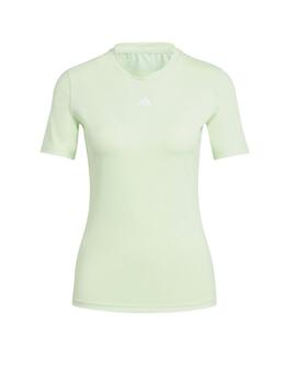 Camiseta Adidas w TF TRAIN TEE Verde