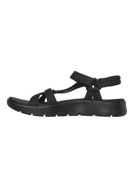 Sandalia Skechers GO WALK FLEX SANDAL negro