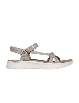 Sandalia Skechers GO WALK FLEX SANDAL Beige