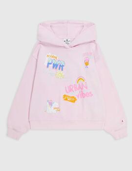 Sudadera Champion Hodded Sweats Rosa