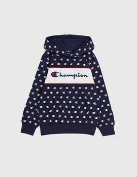 Sudadera Champion Hoodie Sweat Multilogo