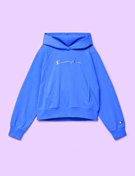 Sudadera Champion niña Hooded Sweats azulón