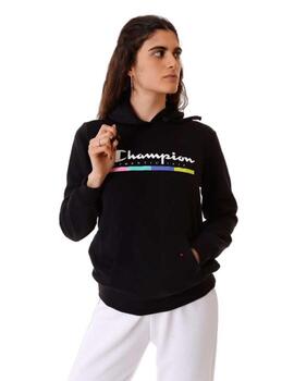 Sudadera Champion Hoodie Sweats Negro