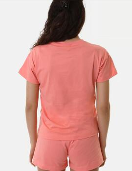 Camiseta Champion Crewneck coral