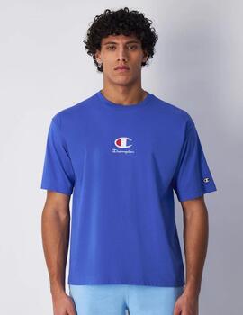 Camiseta Champion Logo bordado Azulón