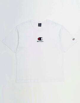 Camiseta Champion Logo bordado Blanco