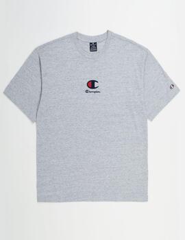 Camiseta Champion Logo bordado Gris