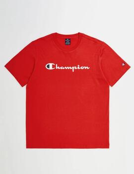 Camiseta Champion crewneck rojo