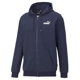 Sudadera Puma ESS Small Logo FZ Hoodie marino