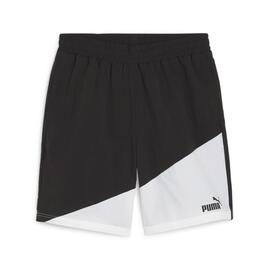 Pantalón Puma Power Colorblock tela Negro/blanco