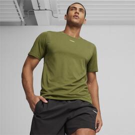 Camiseta Puma Fitness TriBlend Verde oliva