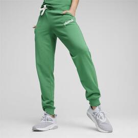 Pantalón Puma ESS+ Blossom Script TR Verde