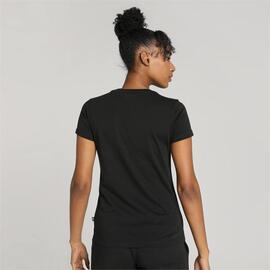 Camiseta Puma W ESS+ Script Tee Negro