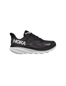 Zapatilla HOKA M CLIFTON 9 BWHT negro