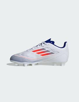 Botas Adidas F50 CLUB FxG Jr blanco