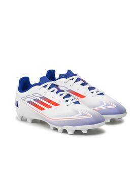 Botas Adidas F50 CLUB FxG Jr blanco