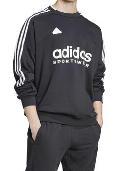 Sudadera Adidas House Of Tiro Crew Negro IW0172